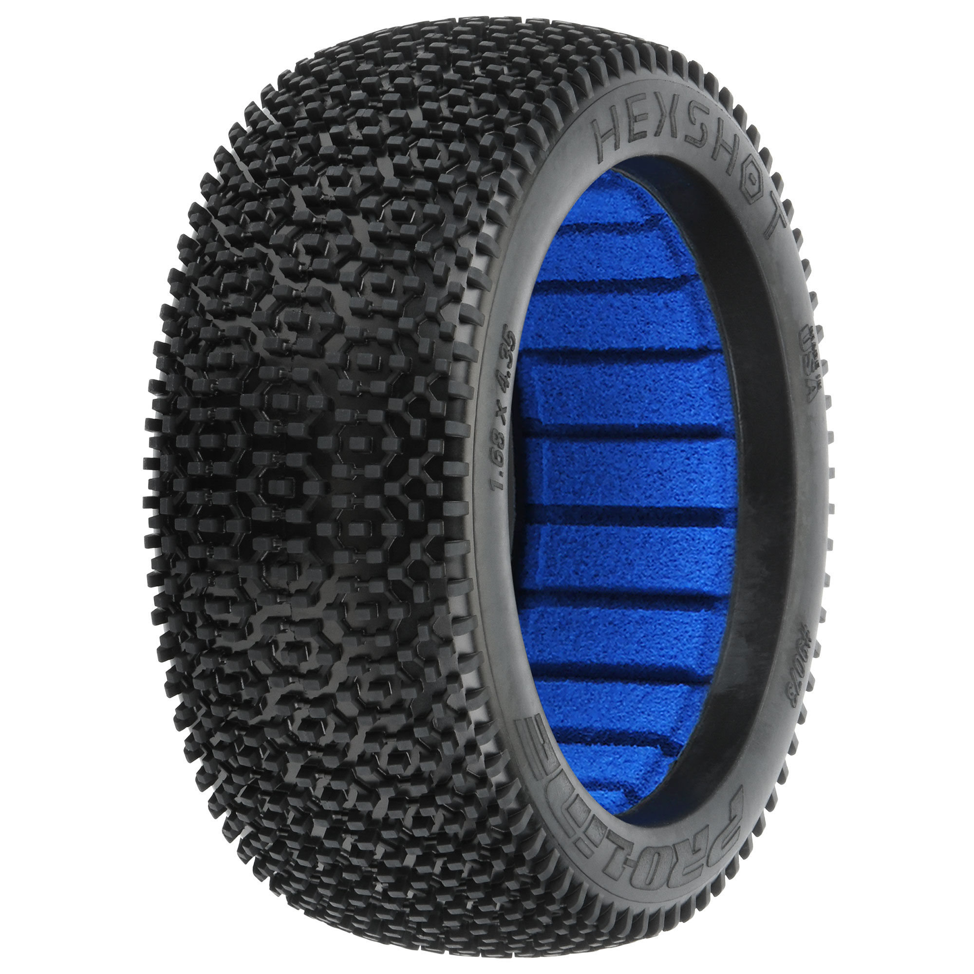 1/8 Hex Shot S4 Front/Rear Off-Road Buggy Tires (2) 1/8 Hex Shot S4 Front/Rear Off-Road Buggy Tires (2) - Image 1
