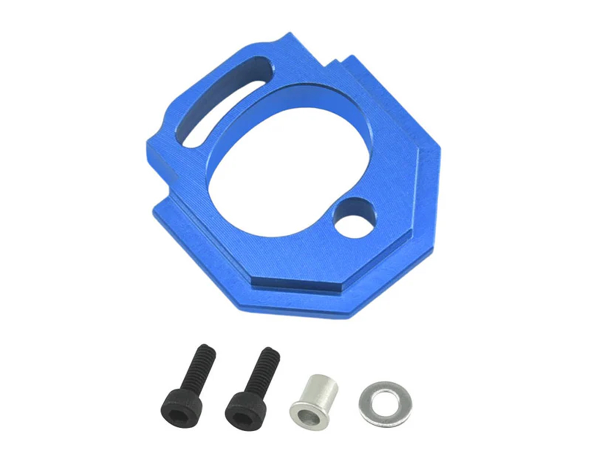 Aluminum Motor Mount Aluminum Motor Mount, Blue, Grom - Image 1
