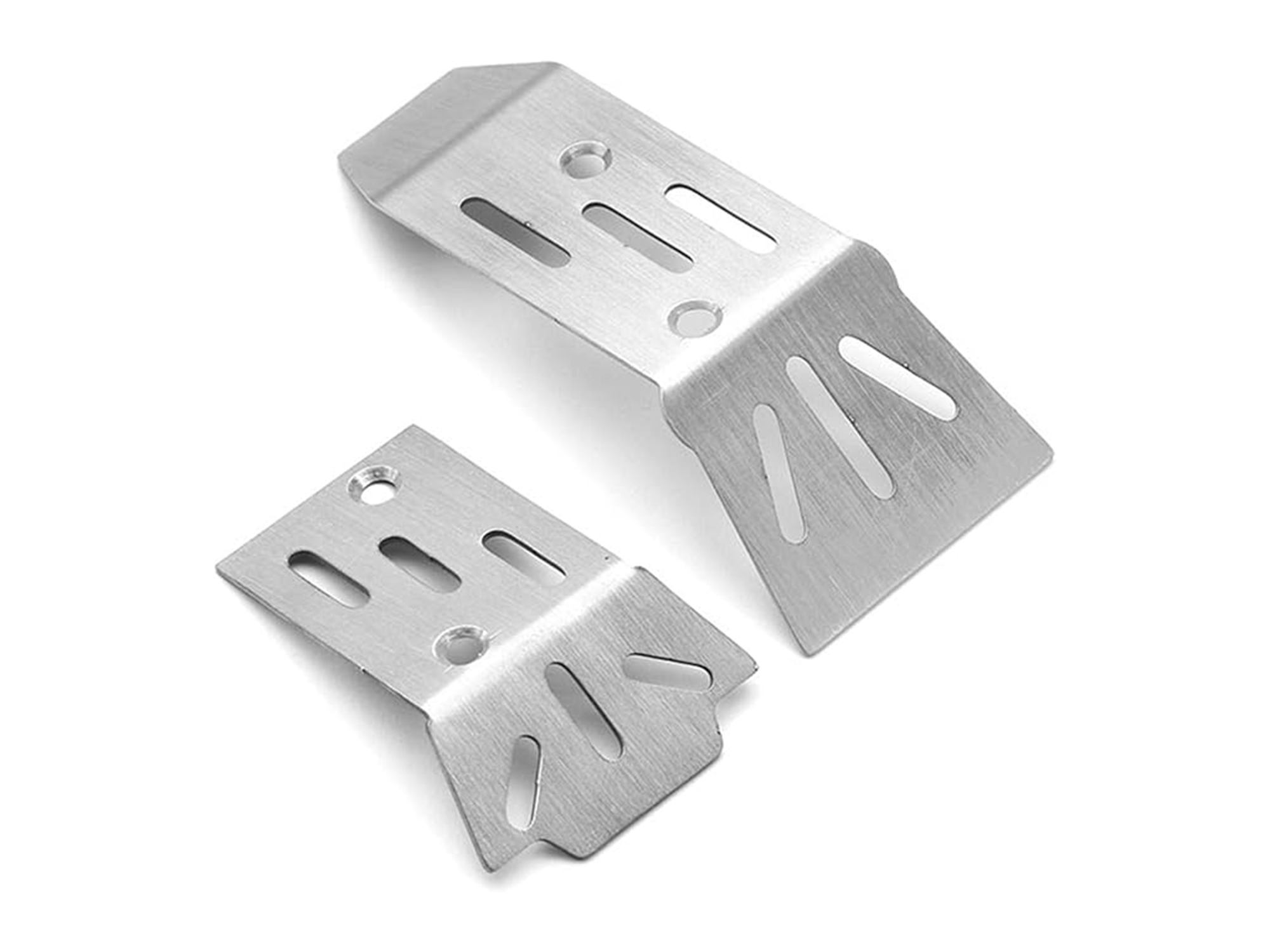 Skid Plate Guard F/R Skid Plate Guard F/R, 1/18 Granite - Image 1