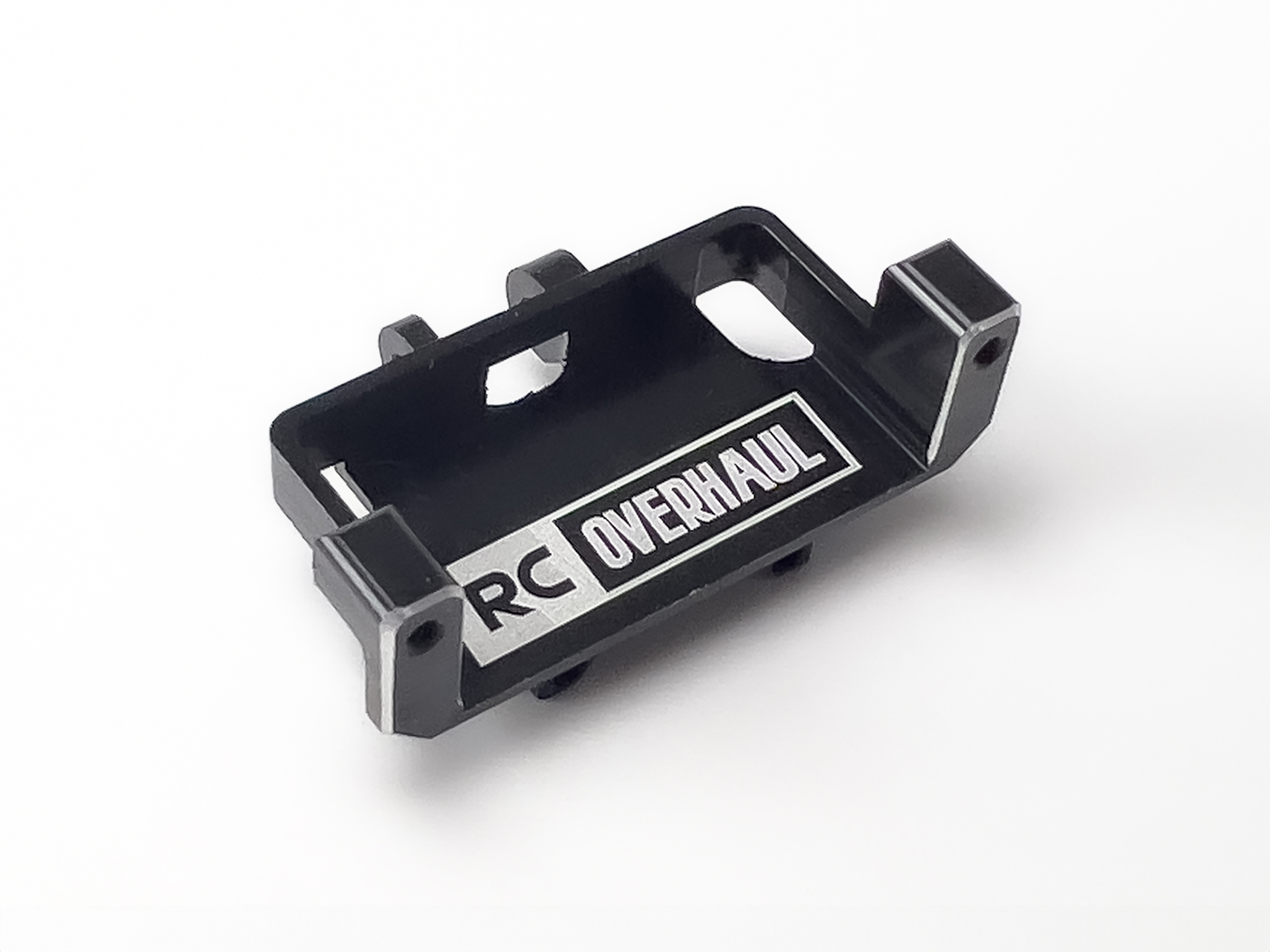Servo Mount Black Aluminum SCX24 Servo Mount Black Aluminum SCX24 - Image 1