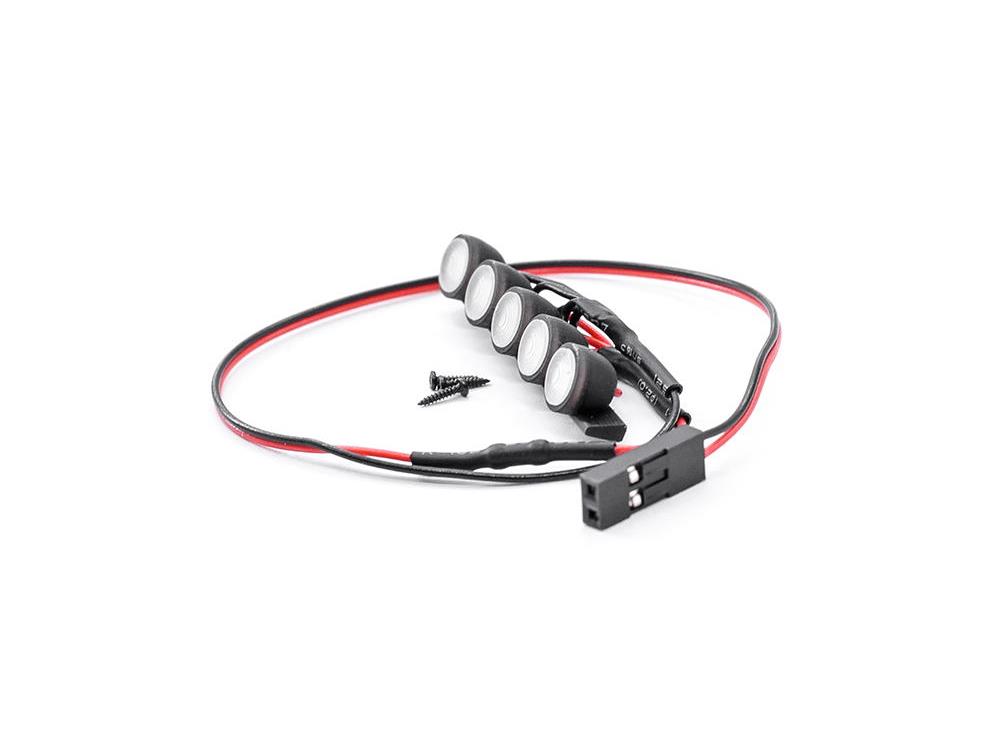 Roof Light Bar Round (Bronco) SCX24 Roof Light Bar Round (Bronco) SCX24 - Image 1