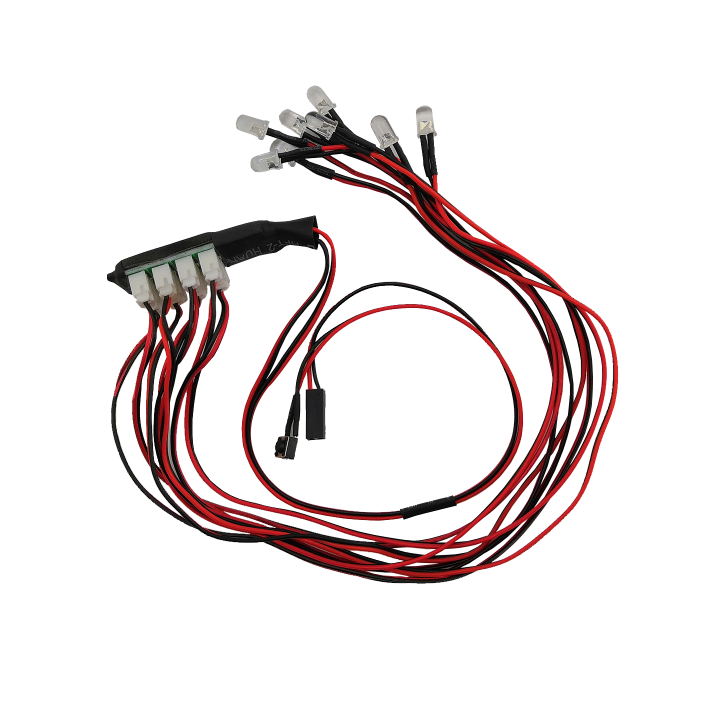 LED Light set LED Light set, Car (4 x white, 2 x red, 2 x orange) - Image 1