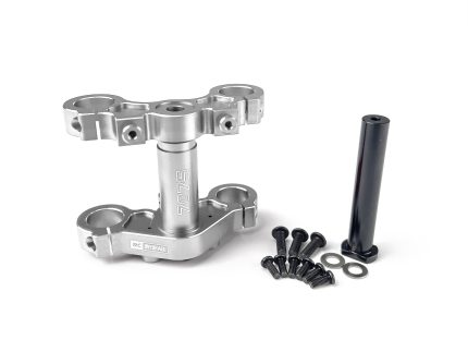 Aluminum Triple Clamp Set, Promoto, Silver