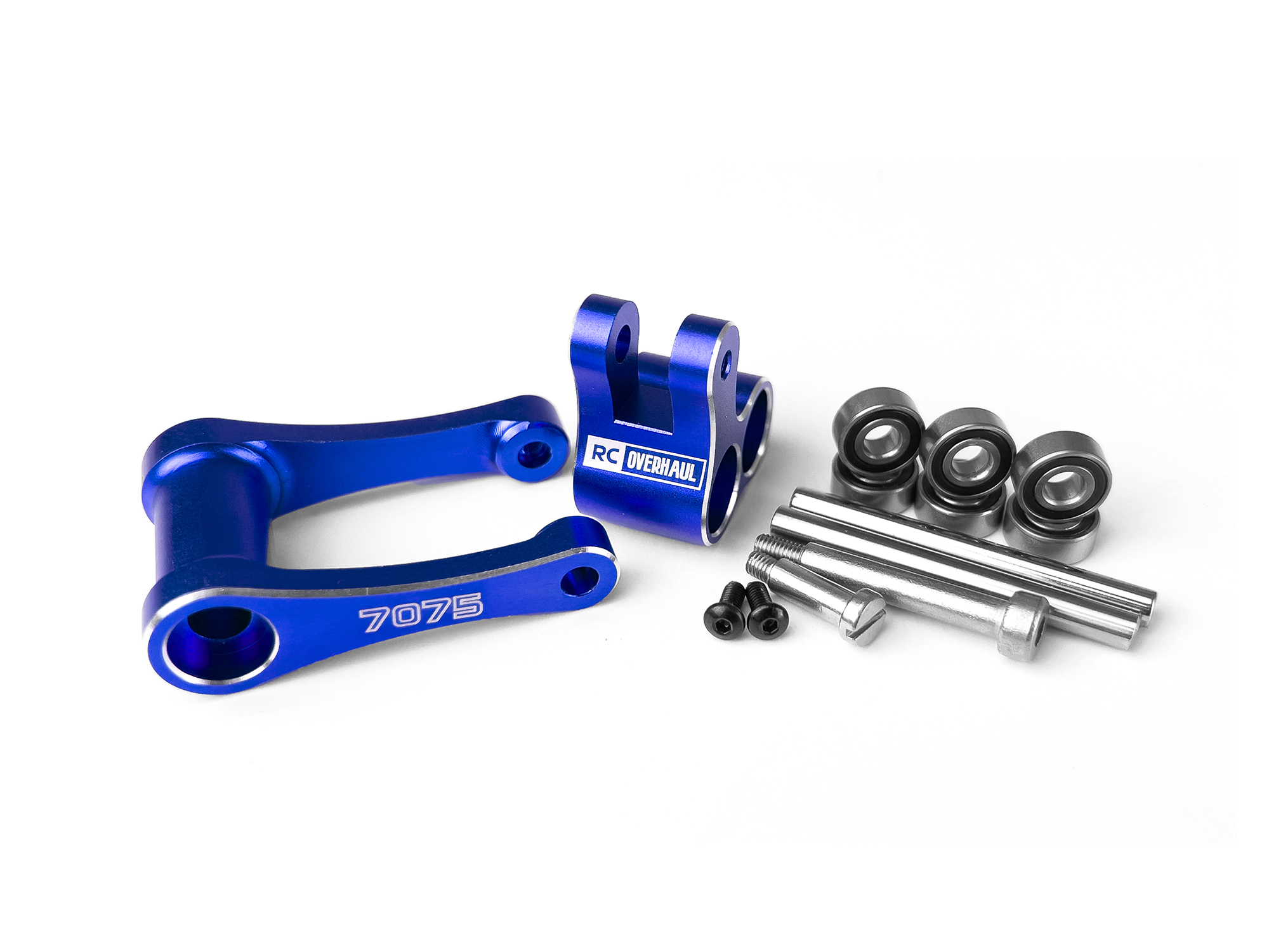 Aluminum Knuckle & Pull Rod Aluminum Knuckle & Pull Rod, Promoto, Blue - Image 1