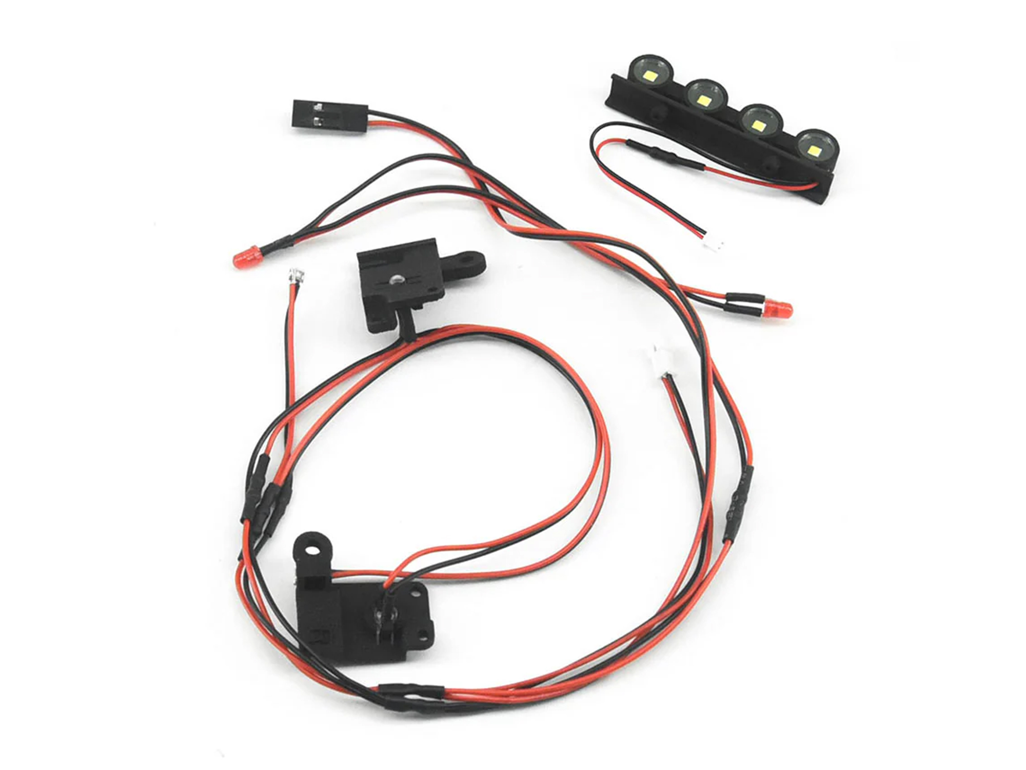 Light Set Light Set, Fr/Rr Led's, Roof Light Bar TRX-4M F150/K10 - Image 1