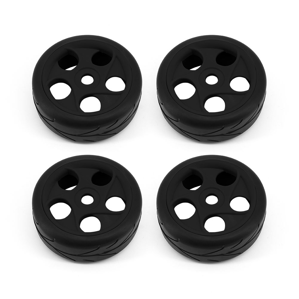 Buggy Wheel & Tyre Set 1/8th Onroad Buggy Wheel & Tyre Set 1/8th Onroad, Black - Image 1