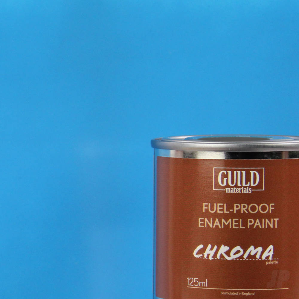Chroma Enamel Fuelproof Paint Gloss Light Blue (125ml Tin) image_JP-GLDCHR6205