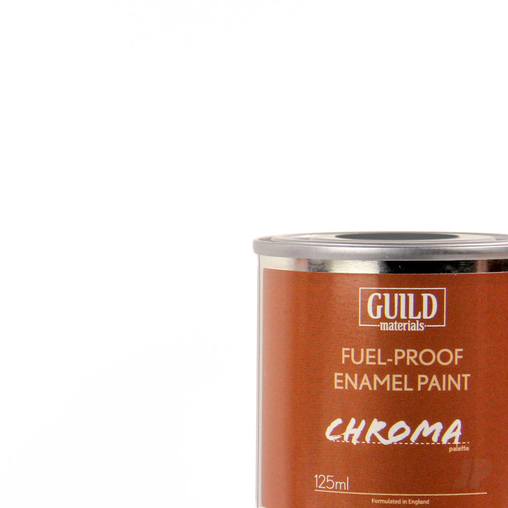 Chroma Enamel Fuelproof Paint Matt White (125ml Tin) image_JP-GLDCHR6300
