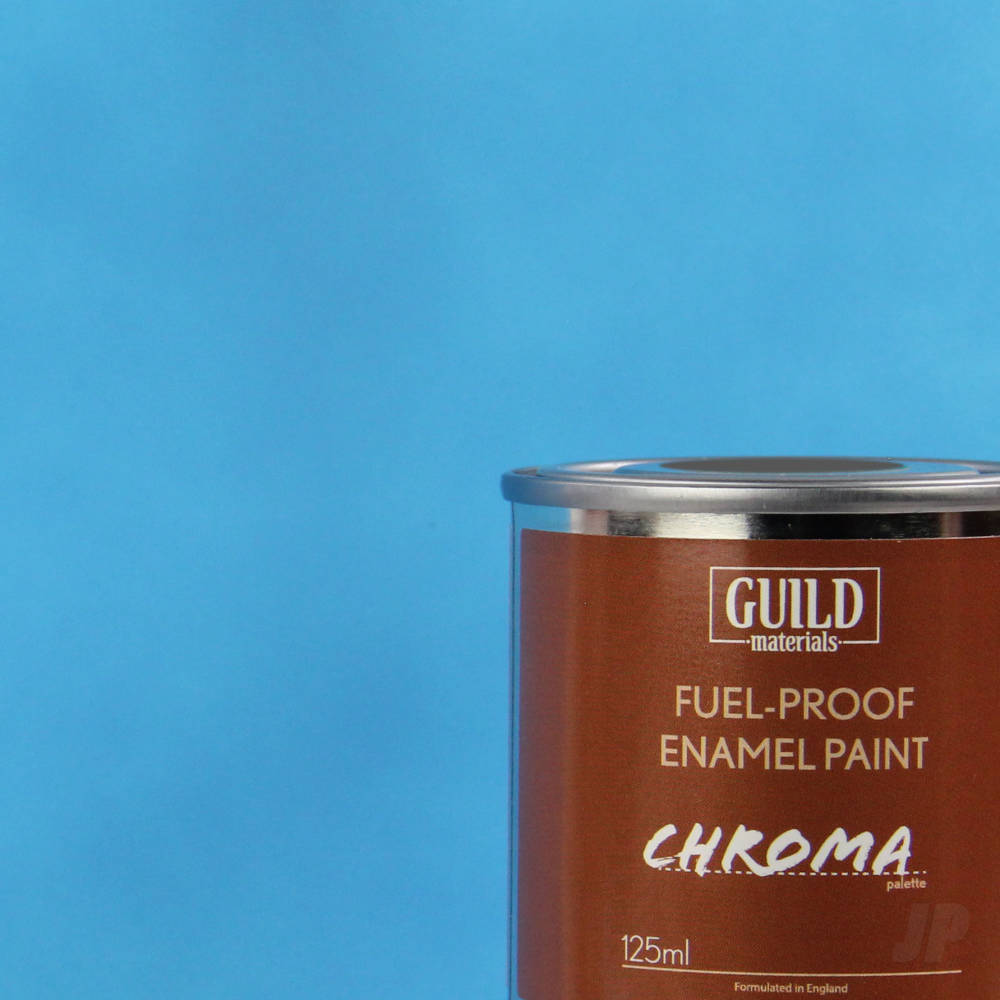 Chroma Enamel Fuelproof Paint Matt Light Blue (125ml Tin) image_JP-GLDCHR6305