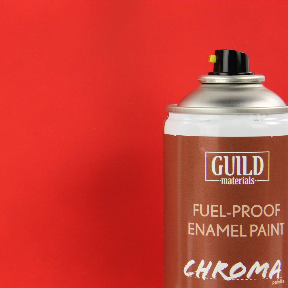 Chroma Enamel Fuelproof Paint Matt Red (400ml Aerosol) image_JP-GLDCHR6501