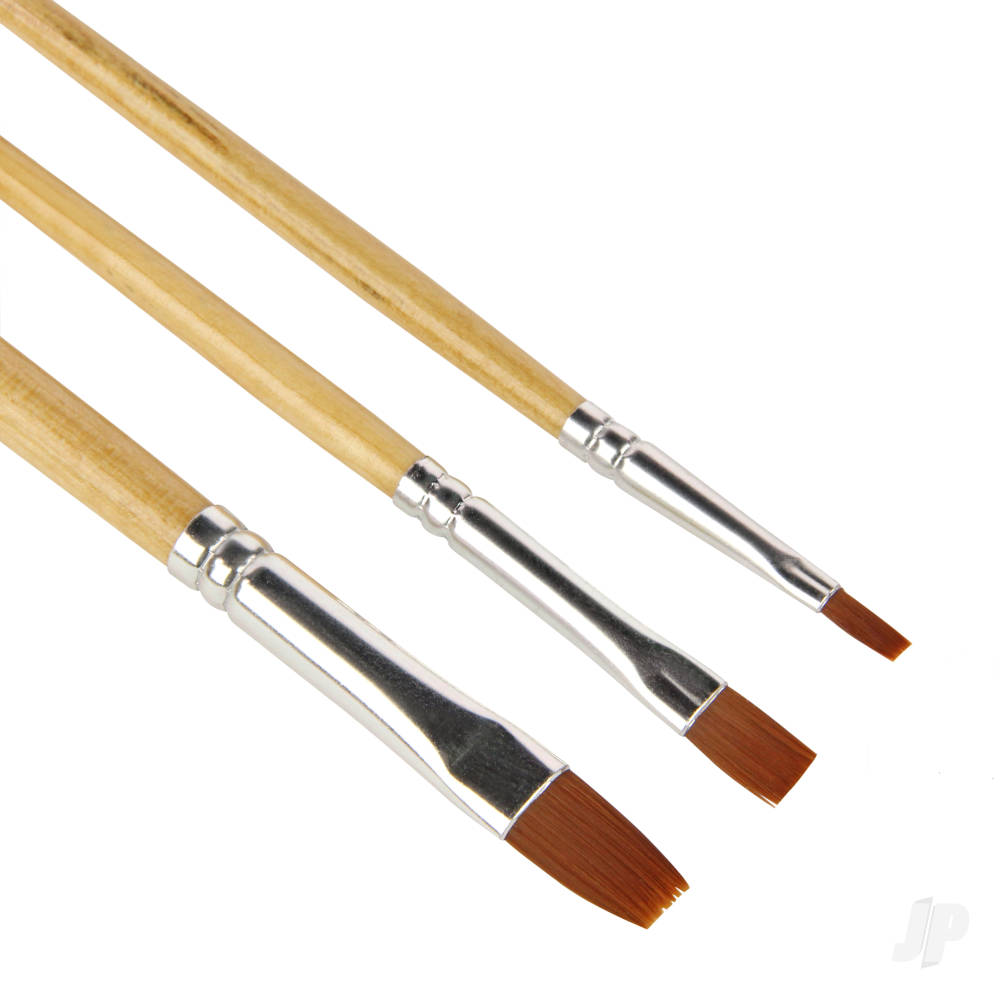 Flat Brush Set (3 pcs) image_JP-GLDT01104