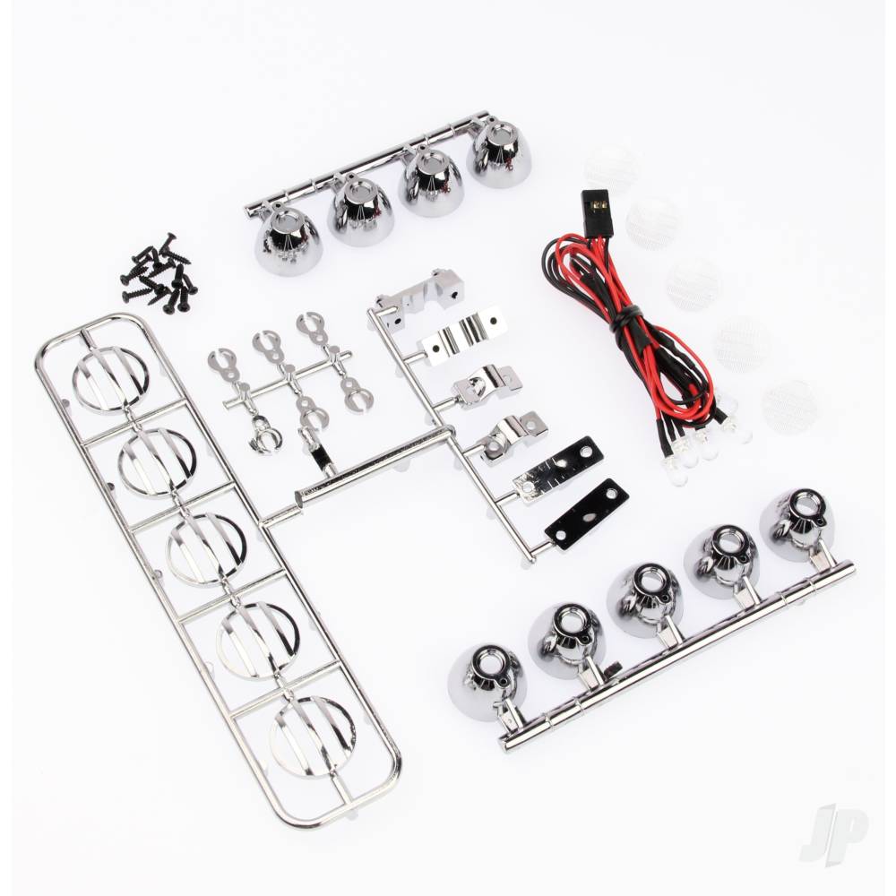 LED Crawler Light Bar Set (Electroplate) image_JP-GTP0122