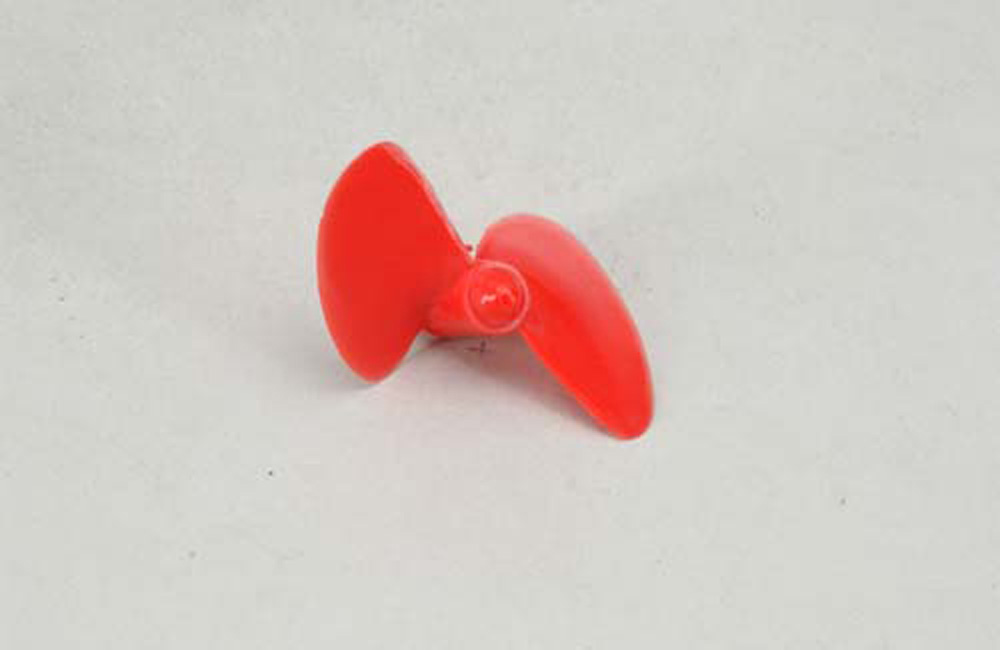 2 Bladed 55mm Waterscrew Red Nylon M4 LH 2 Bladed 55mm Waterscrew Red Nylon M4 LH - Image 1