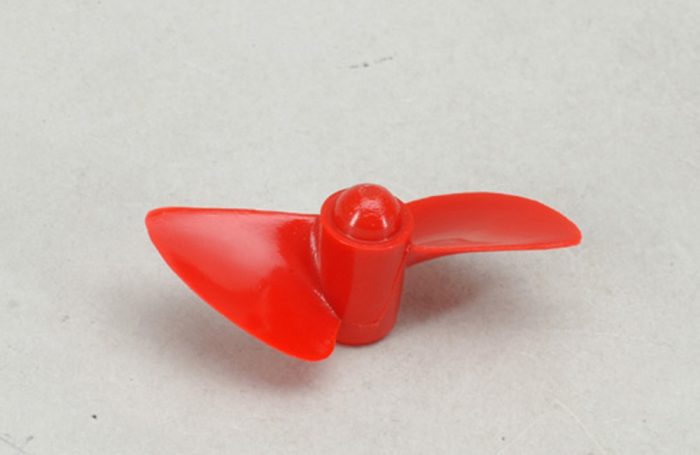 2 Bladed 50mm Waterscrew  SR Red Nylon M5 LH - Image 1