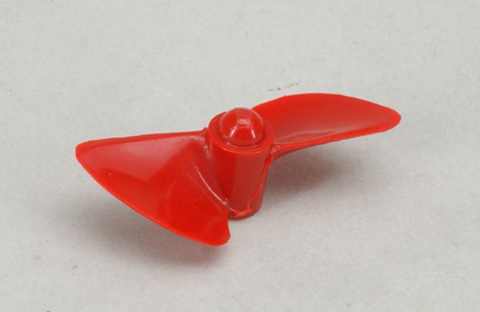 2 Bladed 55mm Waterscrew  SR Red Nylon M4 LH - Image 1