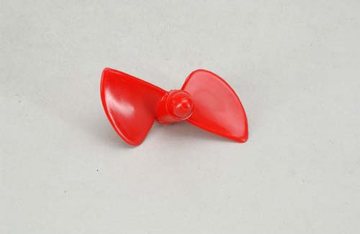 2 Bladed 62mm Waterscrew Red Nylon M5 LH - Image 1
