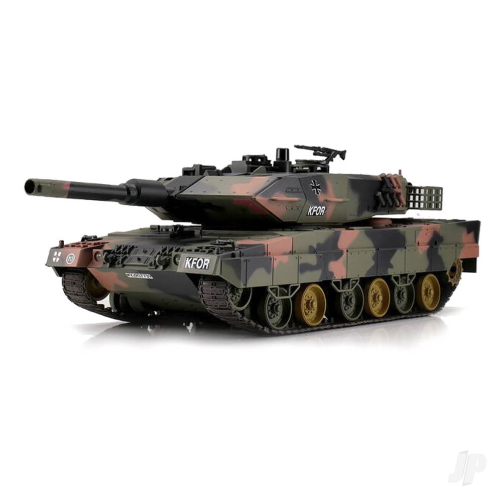 1:24 German Leopard II A5 with Infrared Battle System (2.4GHz + IR Battle System + Shooter + Sound) image_JP-HLG3809