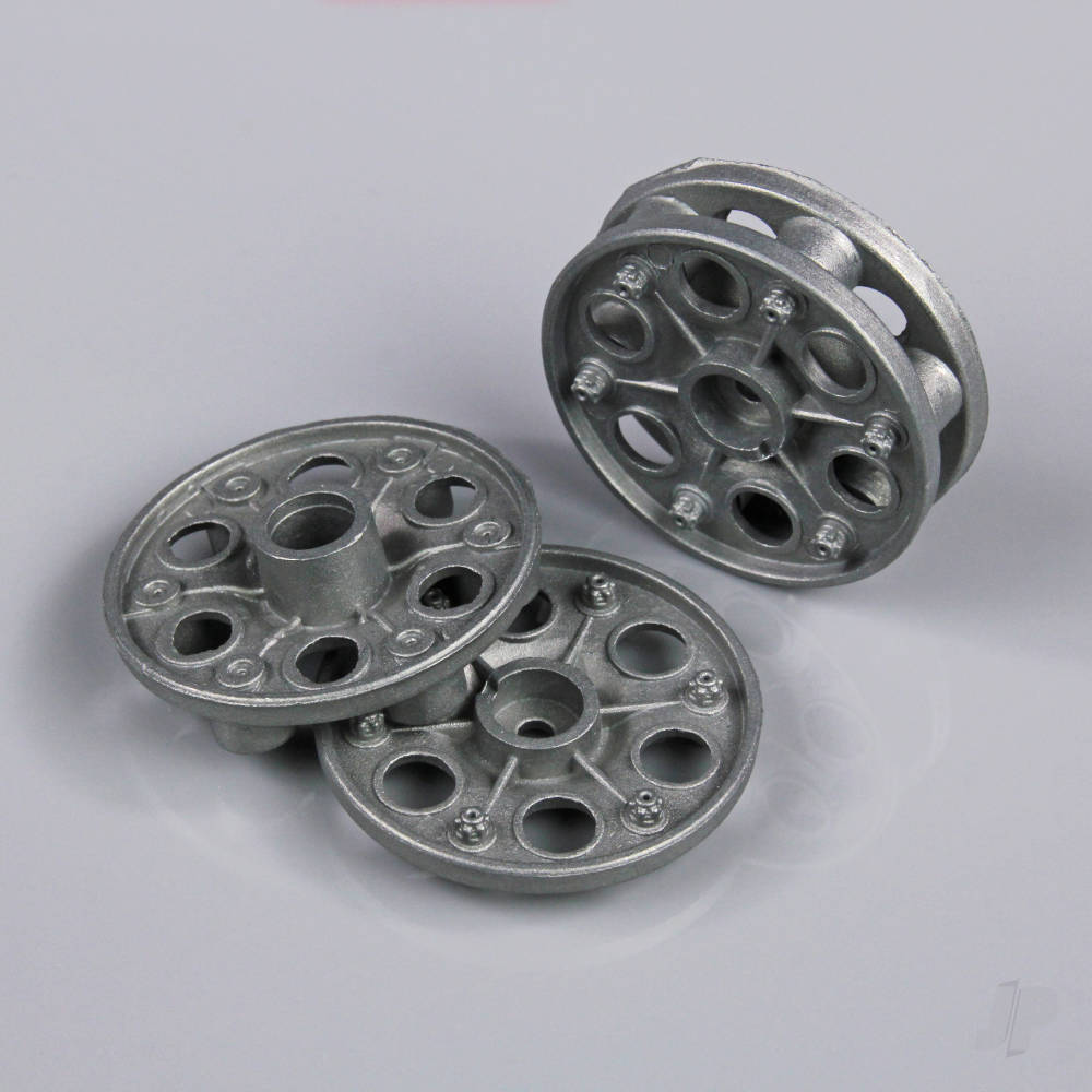T-34 Metal Sprocket Wheel & Idler Wheel (Pair) (for HLG3909) image_JP-HLGWW-024