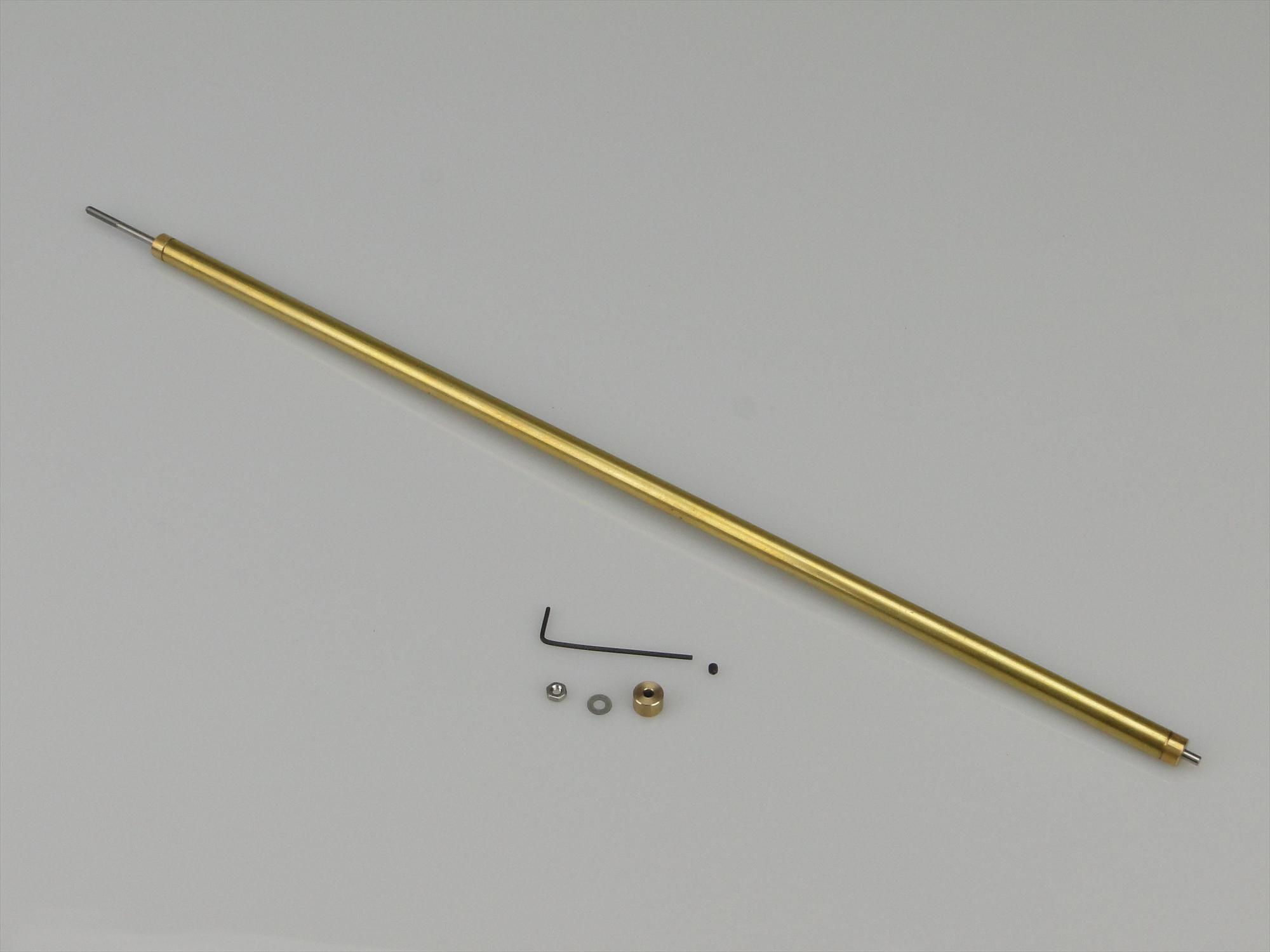 Fine Line Prop Shaft 10in M2/2mm Stainless 6mm dia Tube Fine Line Prop Shaft 10in M2/2mm Stainless 6mm dia Tube - Image 1