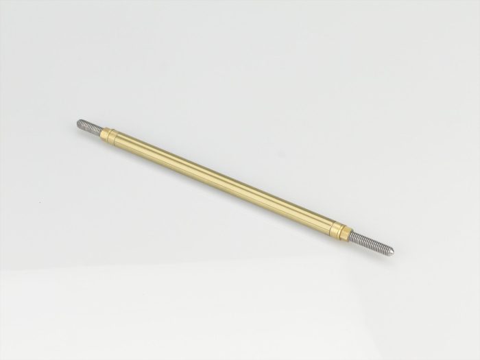 Fine Line Prop Shaft 4in M4 Stainless Shaft 6mm Brass Tube - Image 1