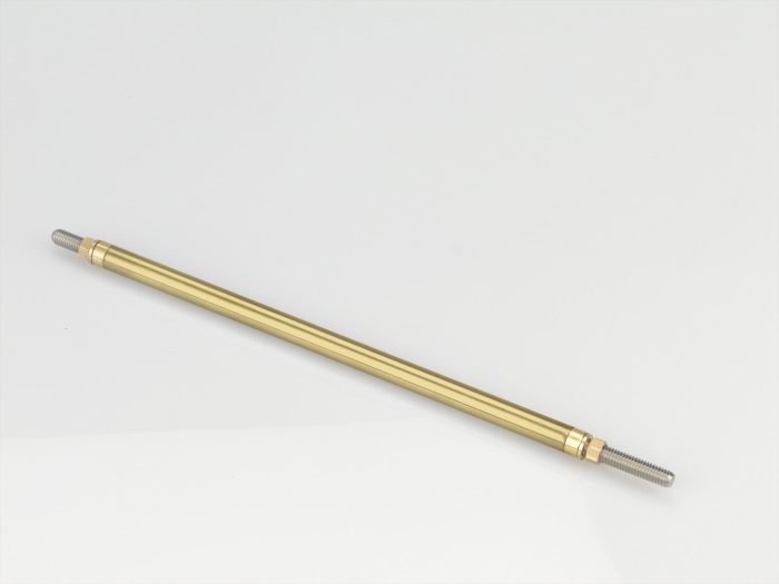 Fine Line Prop Shaft 5in M4 Stainless Shaft  6mm Brass Tube - Image 1