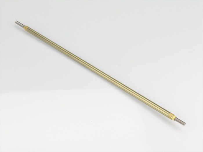 Fine Line Prop Shaft 9in M4 Stainless Shaft 6mm Brass Tube - Image 1