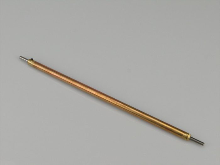 Prop Shaft 8in M4/4mm Stainless Shaft, 8mm dia Brass Tube - Image 1