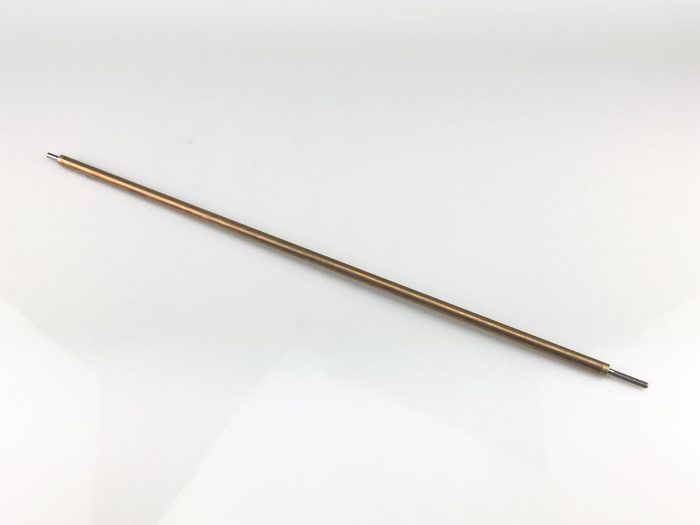 16" Propshaft M4¬ª4mm Stainless/Brass 8mm - Image 1