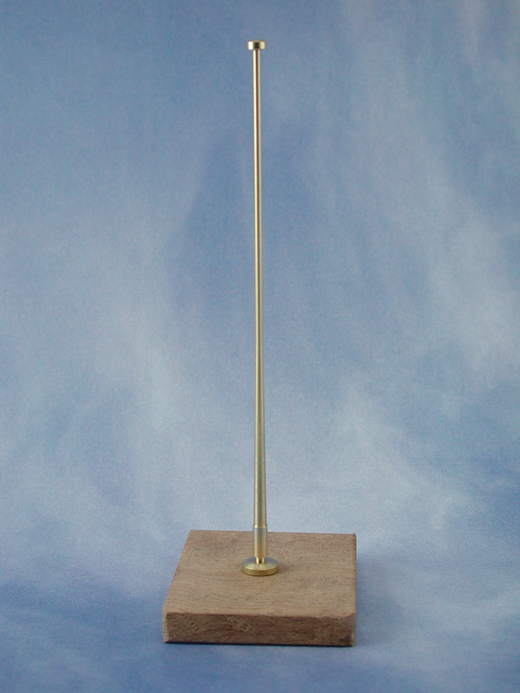 Vertical Flagstaff Complete (Brass)(Pk2) Vertical Flagstaff Complete (Brass)(Pk2) - Image 1