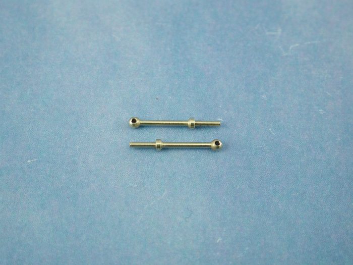 1 Hole Stanchion, Brass 10mm (Pk10) - Image 1
