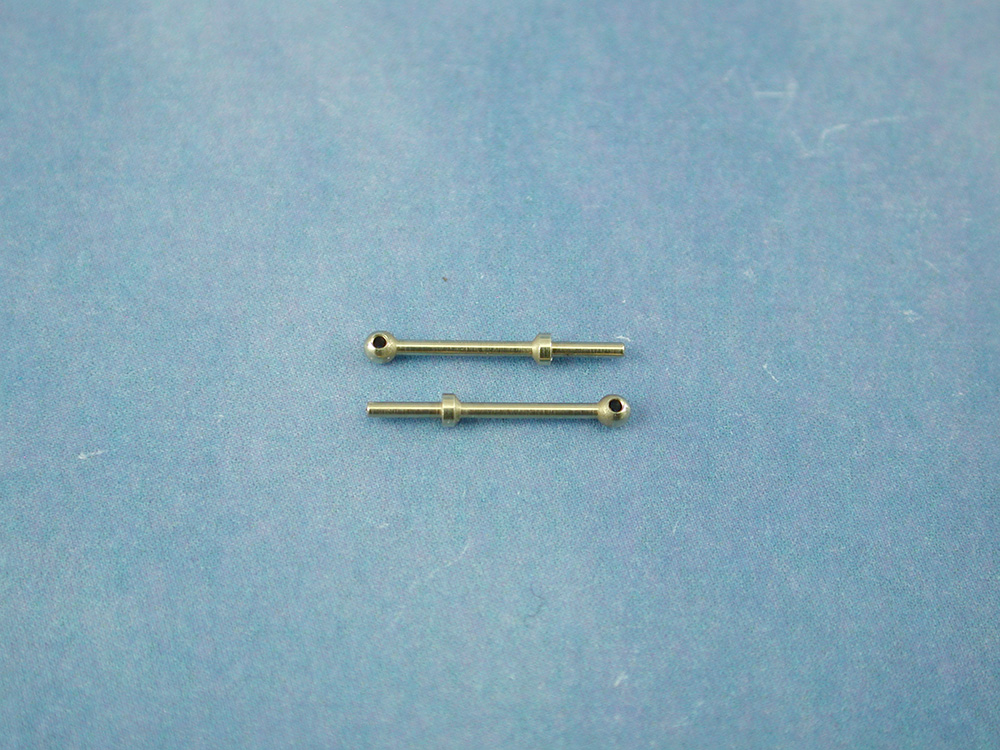 1 Hole Stanchion 1 Hole Stanchion, Brass 10mm (Pk10) - Image 1