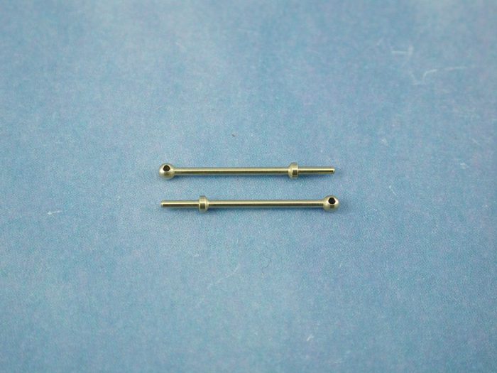1 Hole Stanchion, Brass 15mm (Pk10) - Image 1