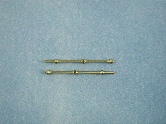 1 Hole Capping Stanchion 1 Hole Capping Stanchion, Brass 20mm (pk10) - Image 1
