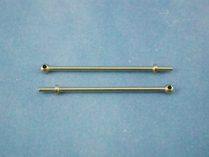 1 Hole Stanchion, Brass 30mm (Pk10)