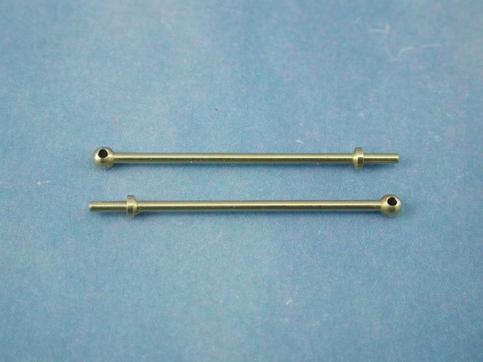 1 Hole Stanchion, Brass 30mm (Pk10) - Image 1