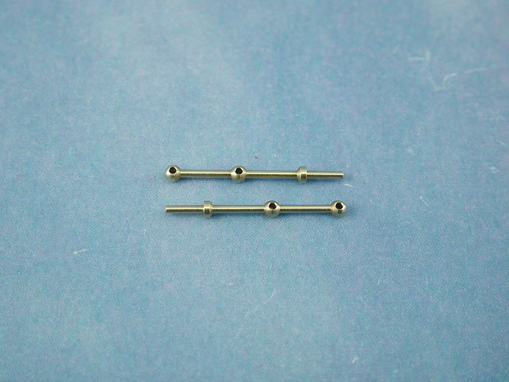 2 Hole Stanchion 2 Hole Stanchion, Brass 15mm (Pk10) - Image 1
