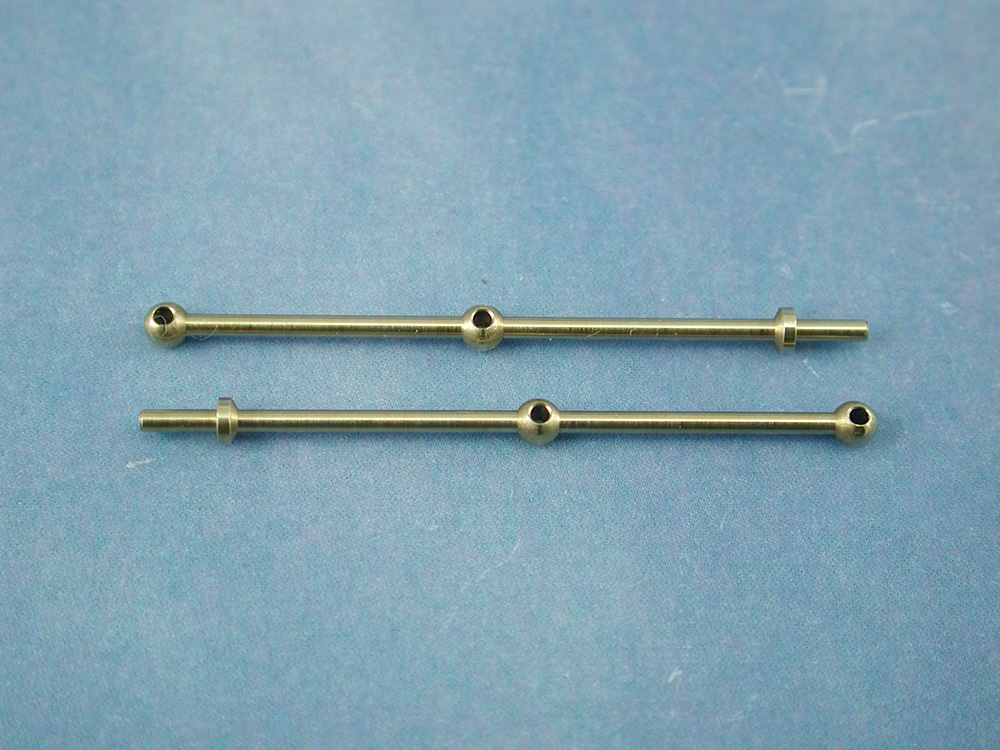 2 Hole Stanchion 2 Hole Stanchion, Brass 35mm (Pk10) - Image 1