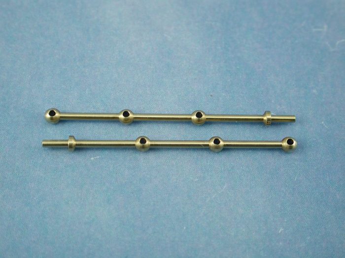 3 Hole Stanchion, Brass 35mm (Pk10) - Image 1