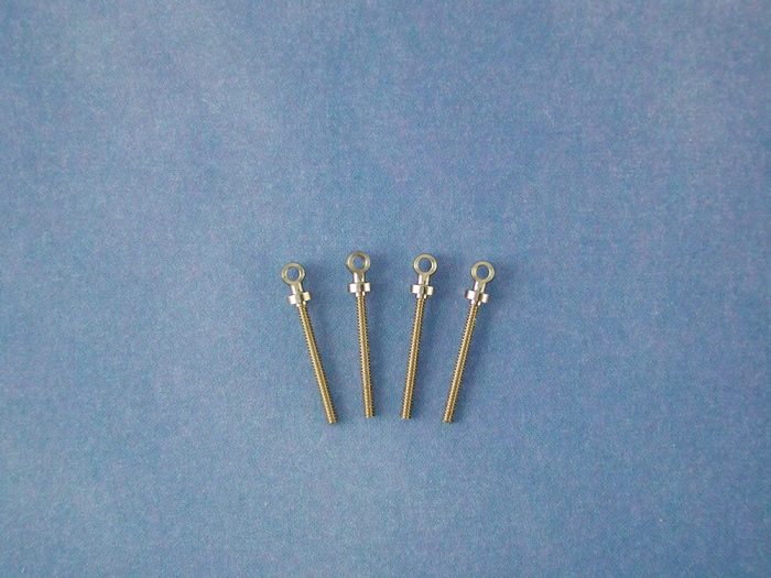 Eyebolt M1 Ball√ò:2mm Thread Length :12mm(Pk4) - Image 1