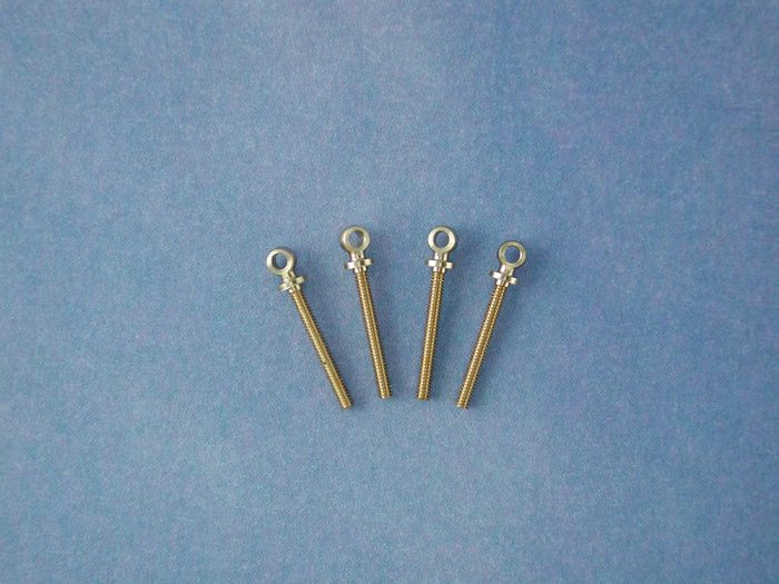 Eyebolt M1.2 Ball√ò:2.3mm Thread Length :12mm(Pk4) - Image 1