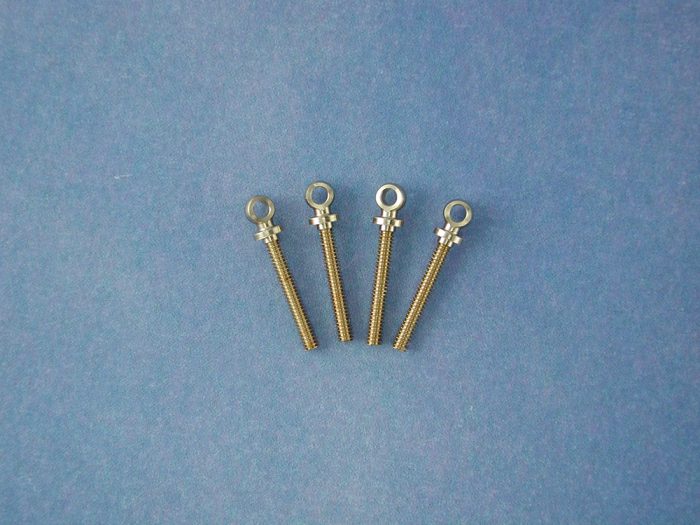 Eyebolt M1.4 Ball√ò:2.6mm Thread Length :12mm(Pk4) - Image 1