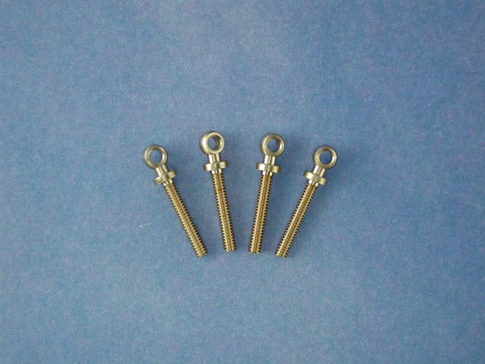 Eyebolt M1.6 Ball√ò:3mm Thread Length :12mm(Pk4) - Image 1