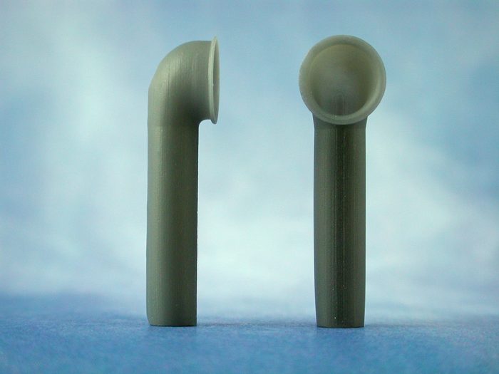 Cowl Ventilators (Resin) √ò10, H36mm, on long stem(Pk2) - Image 1