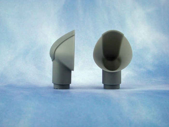 Cowl Ventilators (Resin) √ò37, H45mm, with fabricating detail - Image 1