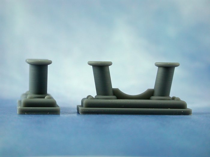 Bollard (Angled Webbed) L40 H19(Pk2) - Image 1