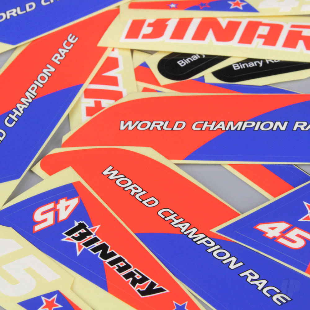 Red Colour Decal Stickers image_JP-JOY880703R