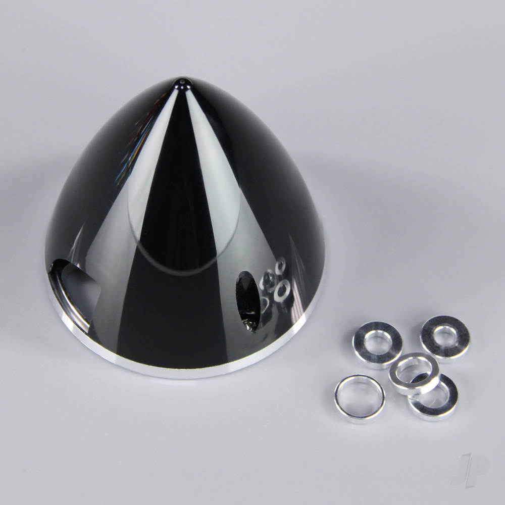 51mm Black Spinner (with Aluminium Back Plate) image_JP-JPDAC02008
