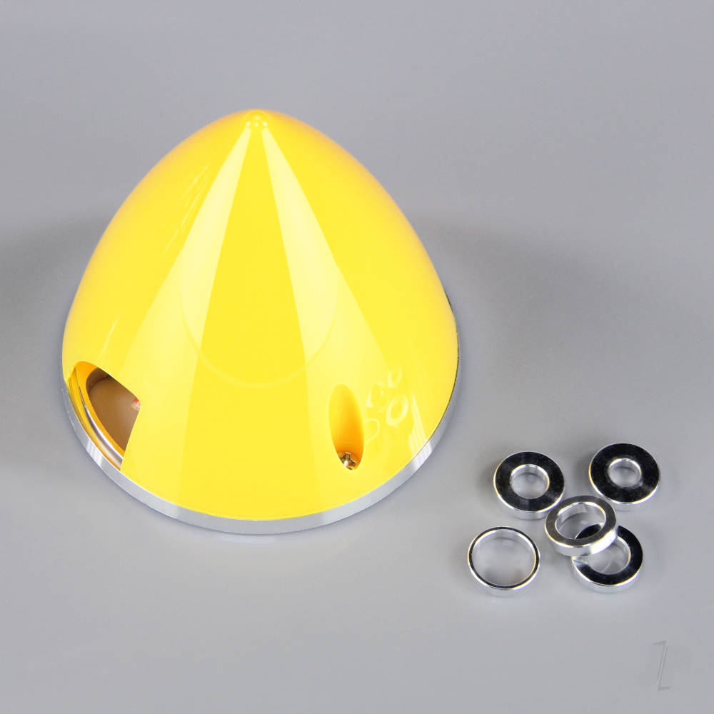 51mm Yellow Spinner (with Aluminium Back Plate) image_JP-JPDAC02011