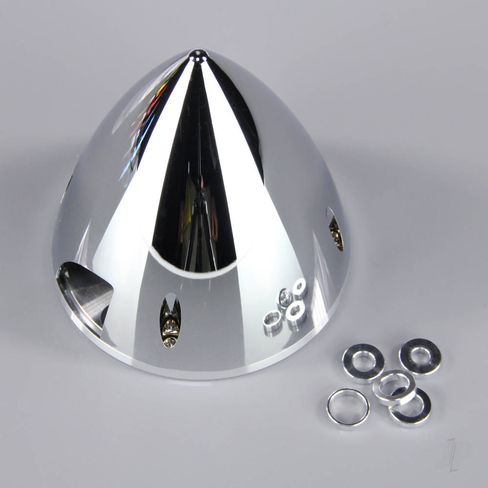 82mm Chrome Look Spinner (with Aluminium Back Plate) image_JP-JPDAC02055