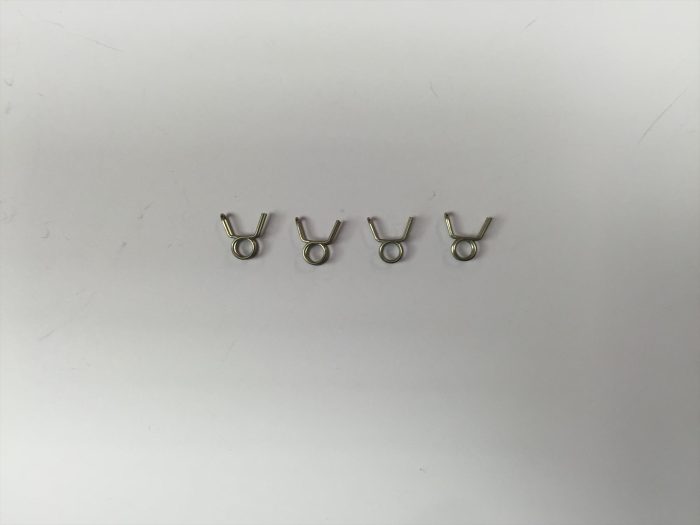 Fuel Tubing Clips 4.5mm diameter (Pk4) - Image 1